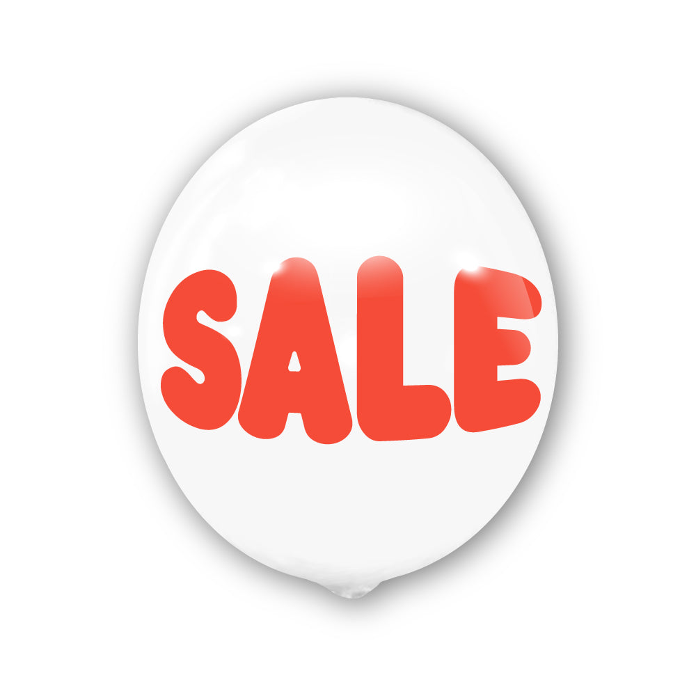 White Sale Red Ink BalloonBobber® Clearance
