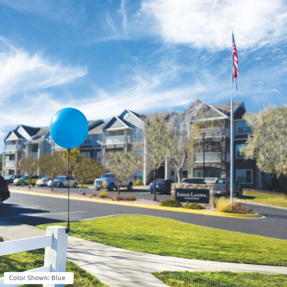 outdoor balloon on a stick